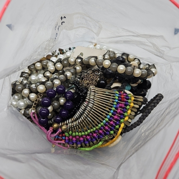 4.6 lb DIY repurpose upcycle crafting jewelry lot DO NOT BUNDLE - Picture 2 of 4